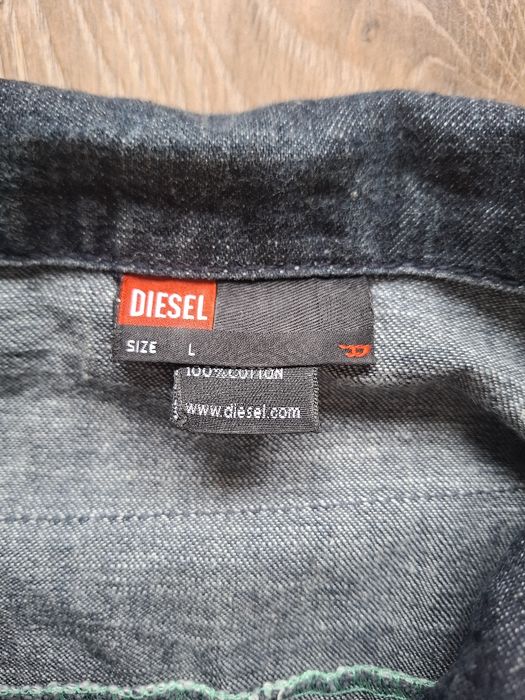 Vintage Diesel Denim Jacket L Y2K