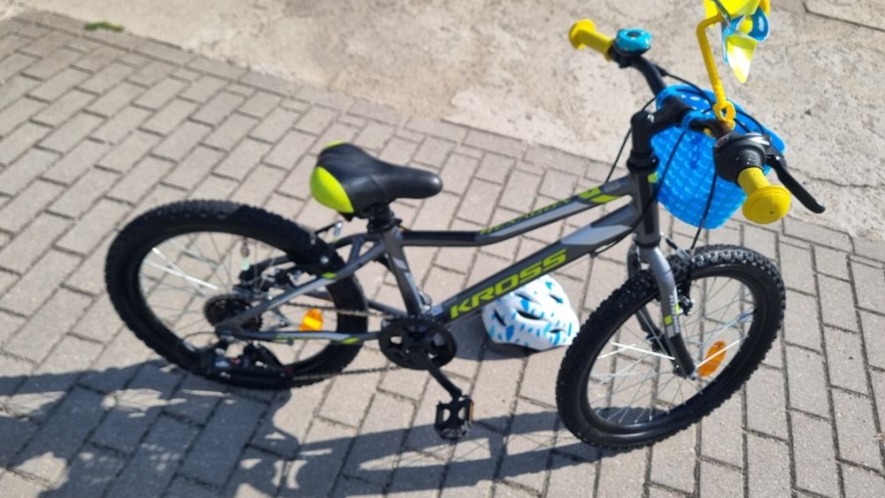 Rower dzieciecy Kross hexagon, kola 20cali,bdb