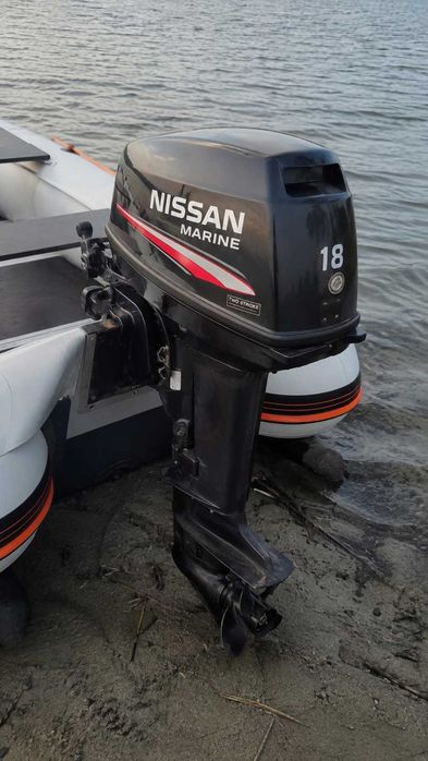 Лодка Калибри 400 + мотор Nissan Marine 18 л.с.