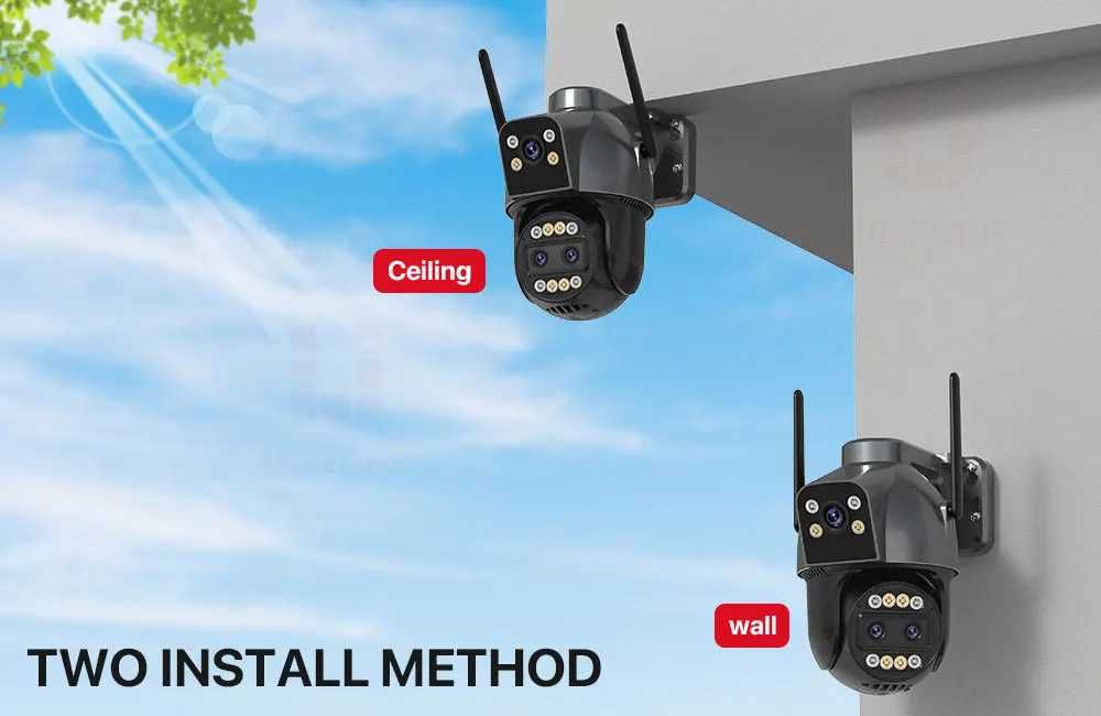 Dwukierunkowa kamera 4K 4G WI-FI