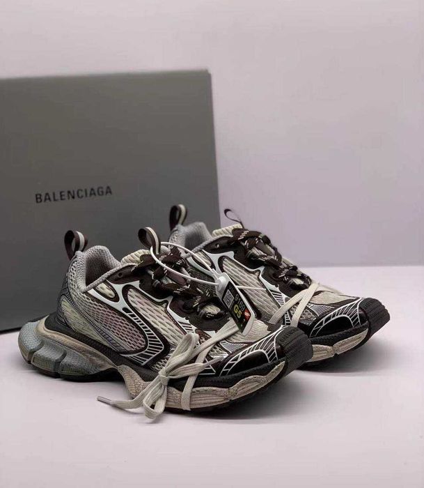 Кросівки Balenciaga 3XL Silver/Brown premium