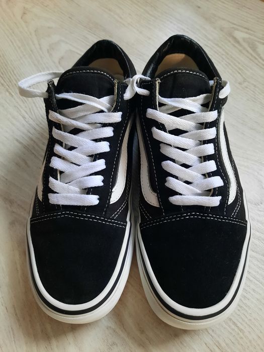 Оригинальные замшевые стильные кеды Vans Old skool кеди черевики  р.38