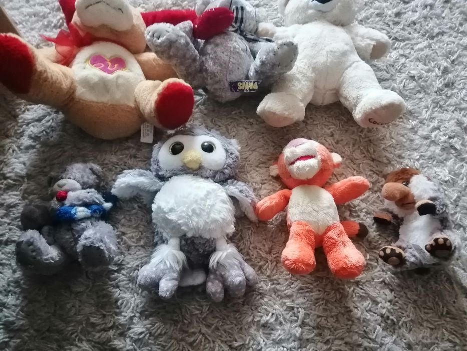 Maskotki różne cena za całość