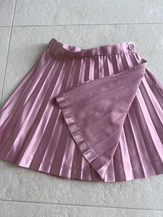 Плисерованная юбка на запах Zara