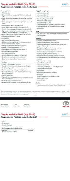 Toyota Yaris Selection