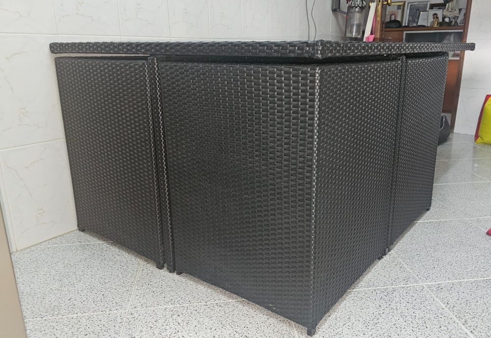 Mesa de jardim 10 pessoas
