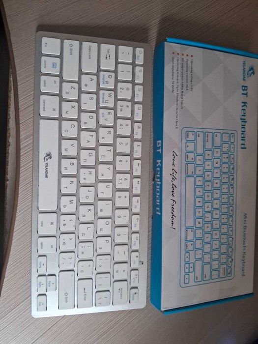 Бездротова Bluetooth клавіатура Yelandar Mini BT Keyboard
