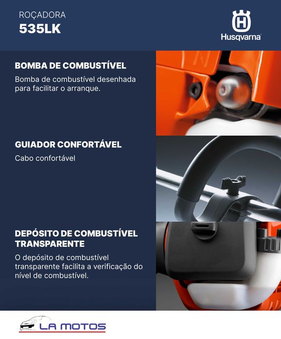 Roçadora Husqvarna 535 LK