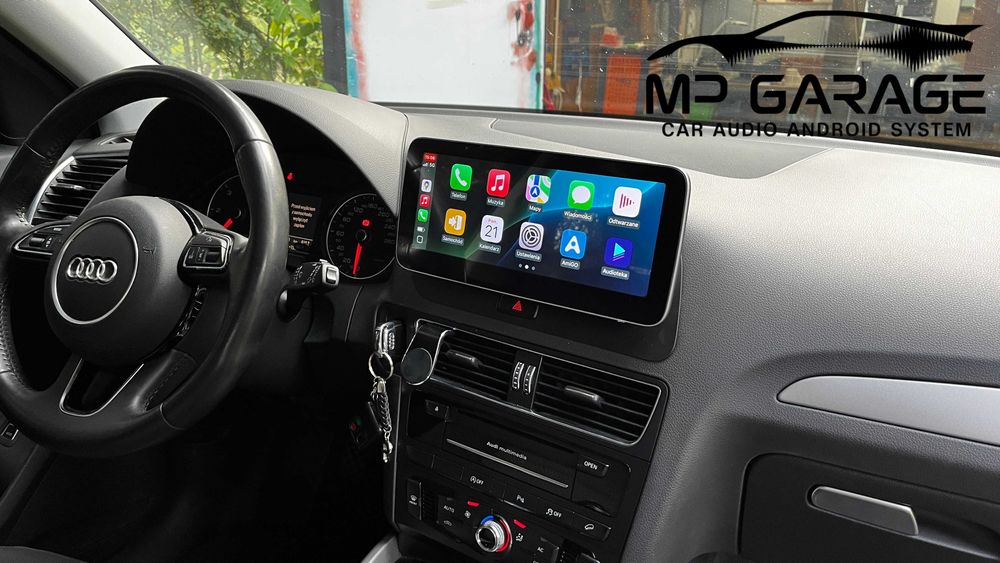 Stacja Multimedialna Audi Q5 Radio Android_14  CarPlay/AA LTE Montaż Gwar.