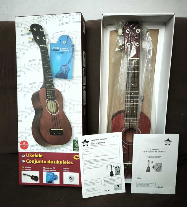 Conjunto Ukulele novo