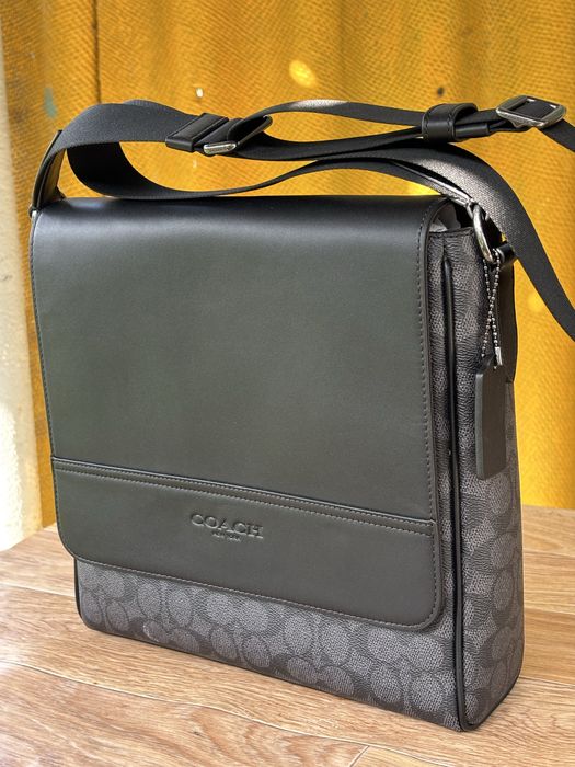 Чоловіча сумка Coach .Houston Map Bag оригінал.