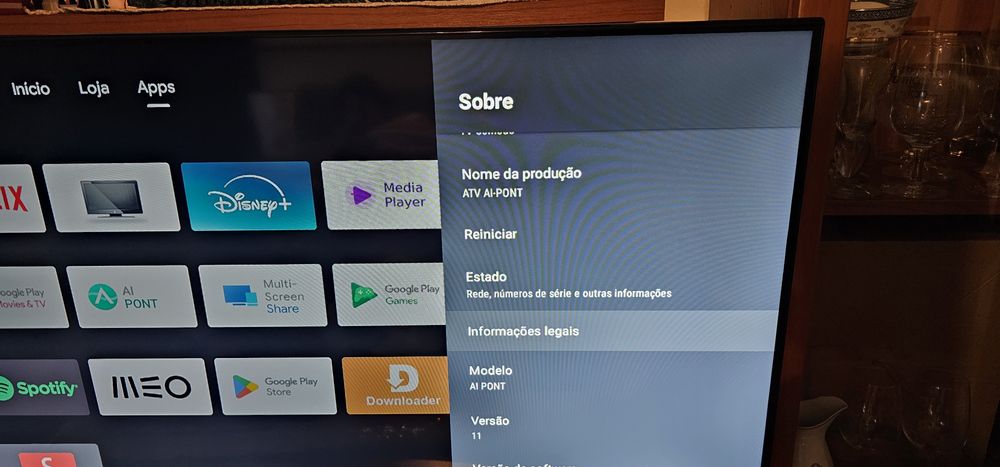 Smart TV Kunft 40" Full HD Android TV