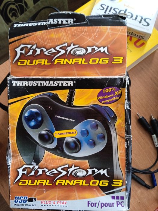 Pad thrustmaster do pc amiga 600 nowy