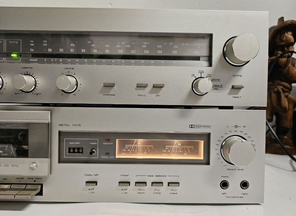 Amplituner stereo, magnetofon kasetowy Saba RS. -910 , 2x45W