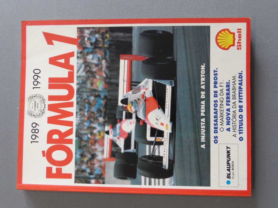 Livro Formula 1 89/90
