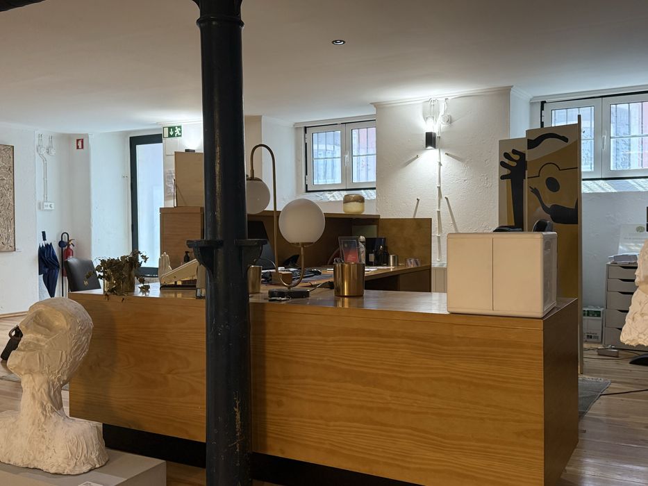 Balcão de recepção espetacular