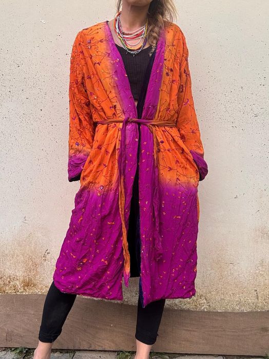 Kimono narzutka płaszcz