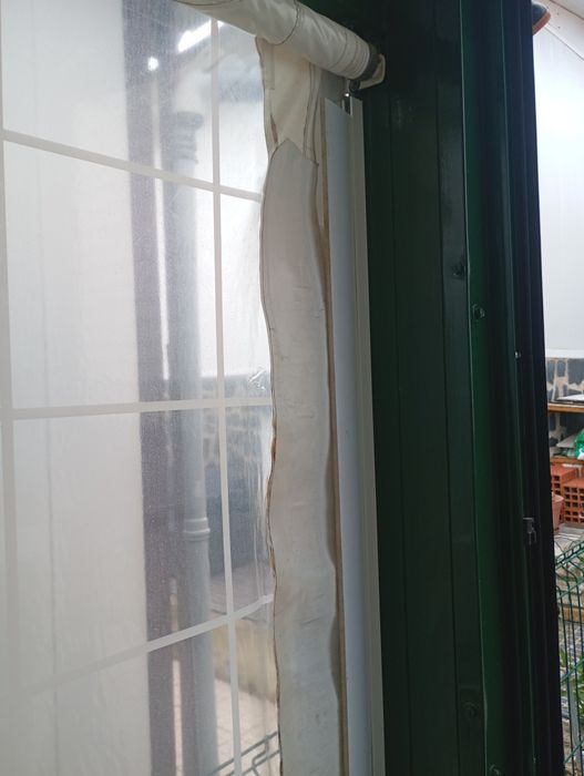Toldo vertical Branco