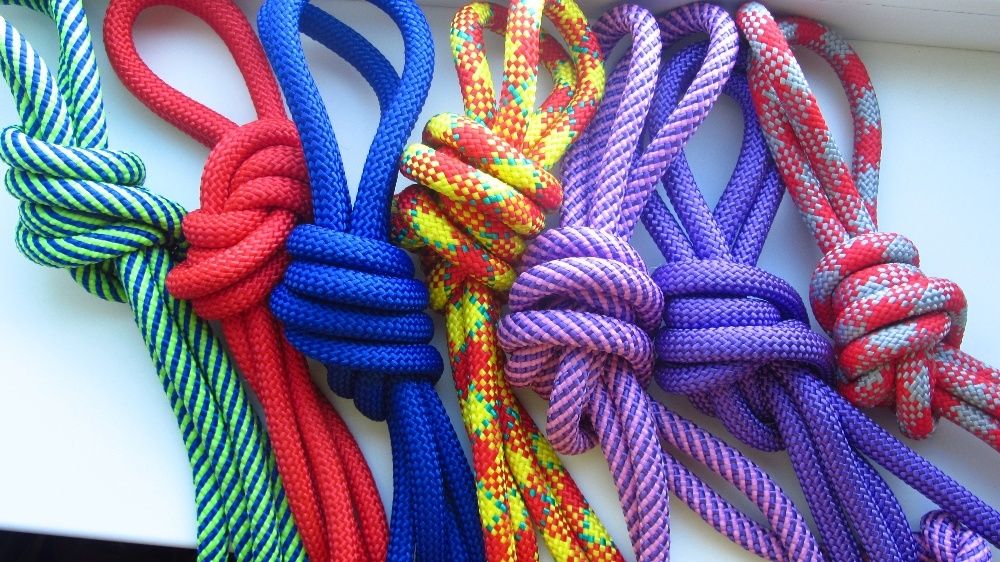 скакалка гімнастична  для художньої  гімнастики ф12 ціна за метр