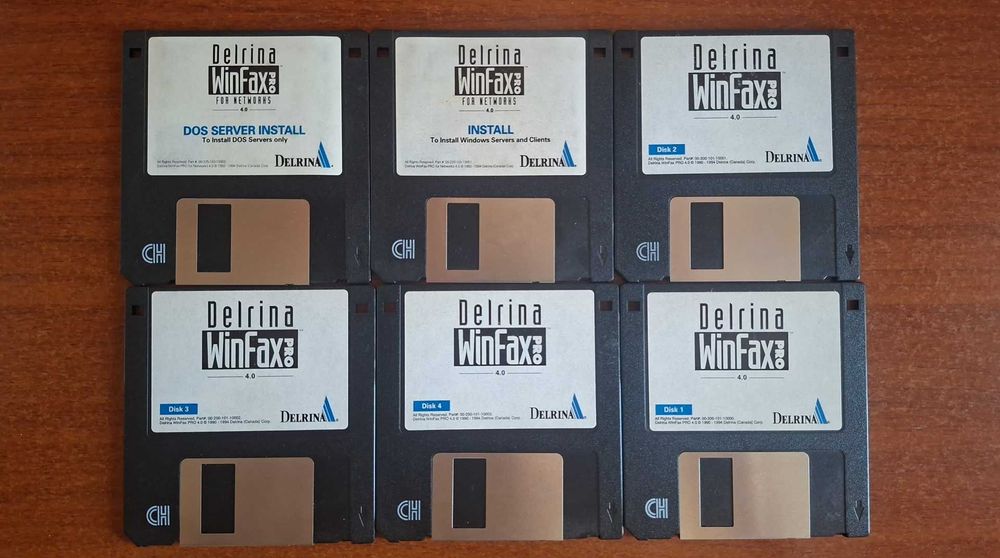 Delrina WinFax Pro 4.0 for Networks