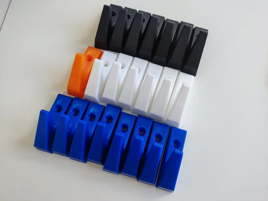 Wieszaki ścienne haczyki haki mocowanie Wieszak KOMPLET 6 SZTUK