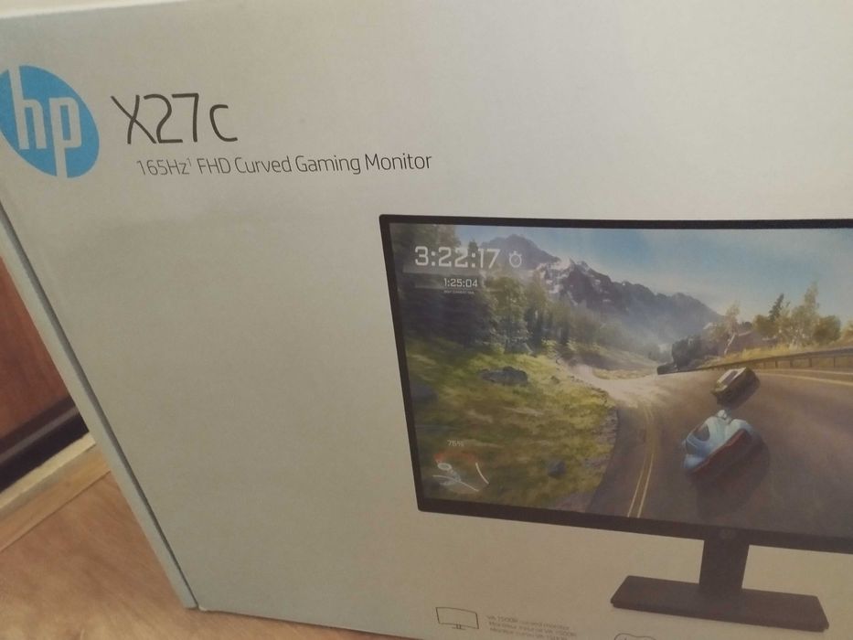 Monitor curvo HP x27c  ( perfeito)