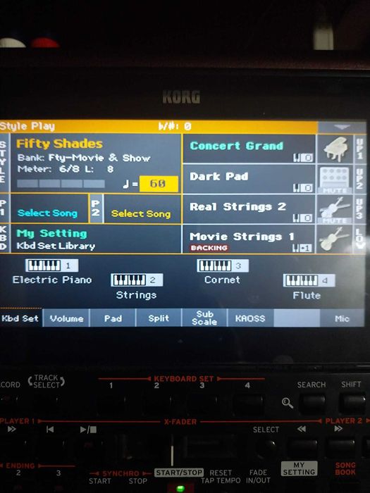 Korg PA 1000  Como novo