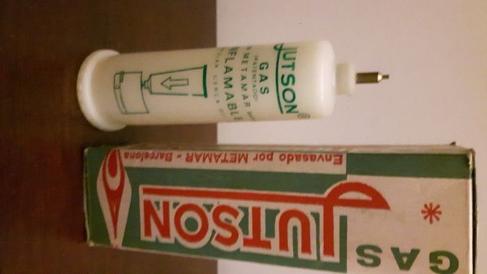 Botija Gas Jutson antiga colecionador