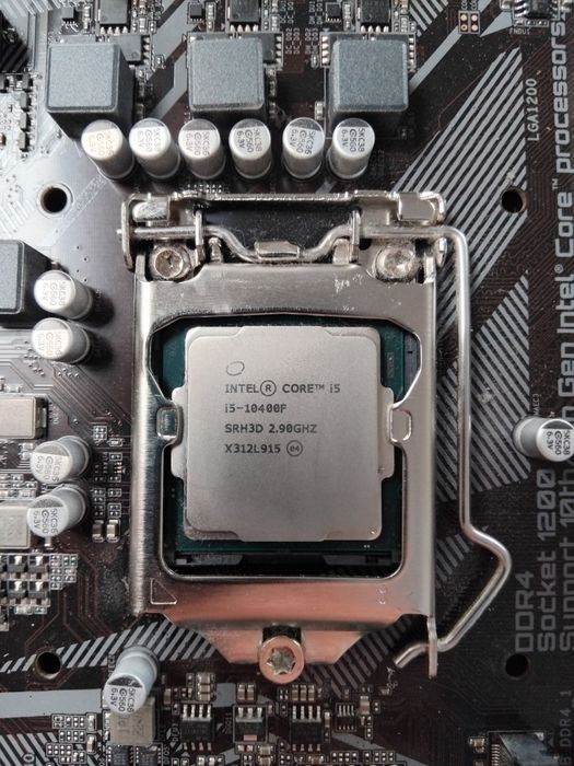 Intel Core i5 10400F + мв Gigabyte H470M K