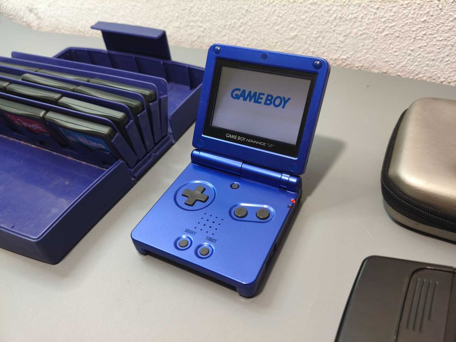 Gameboy Advance SP + Jogos