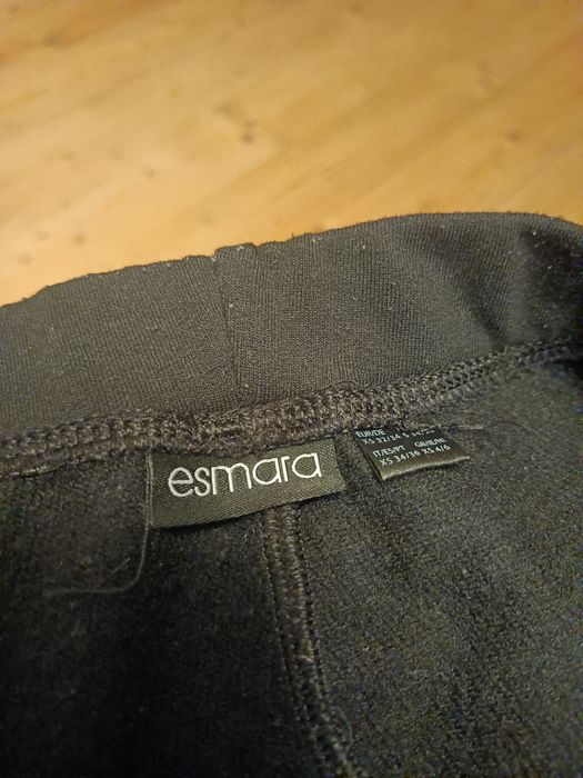 Ciepłe czarne getry