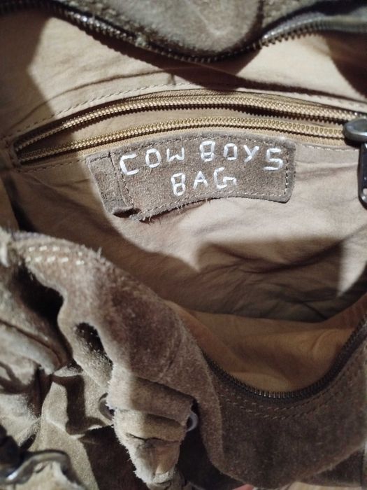 Сумка Cowboysbag, натуральная замша.