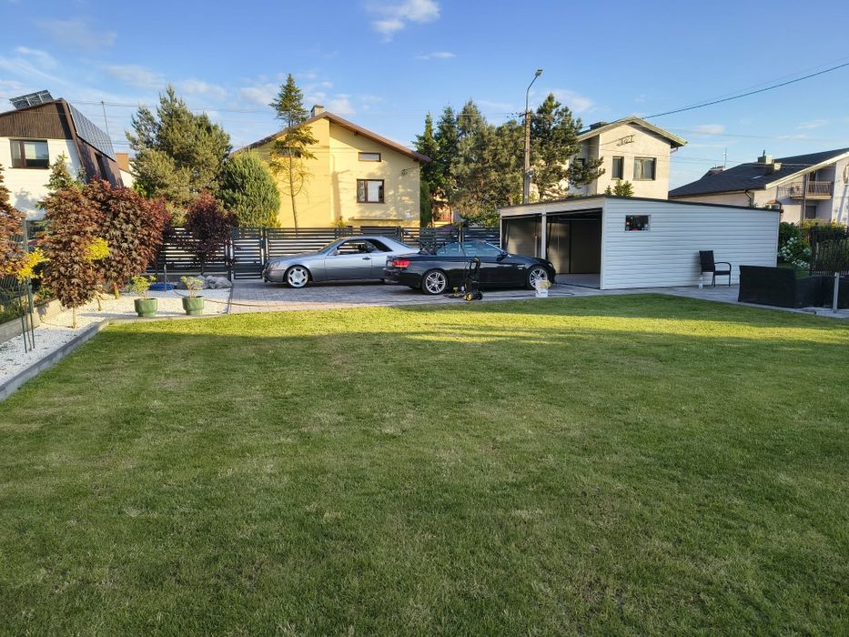Garaż blaszany blaszak 6x5.5 m