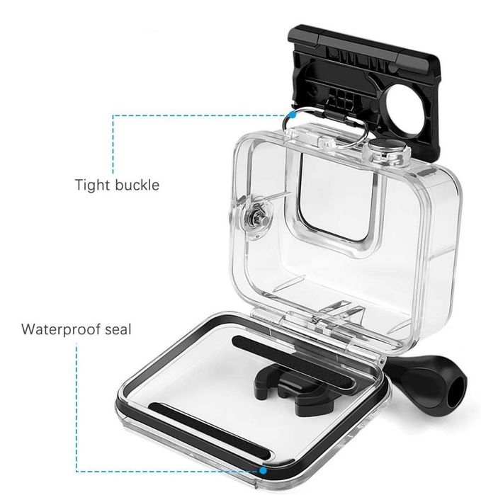 Etui Wodoodporne Do Gopro Hero 8 Bezbarwne