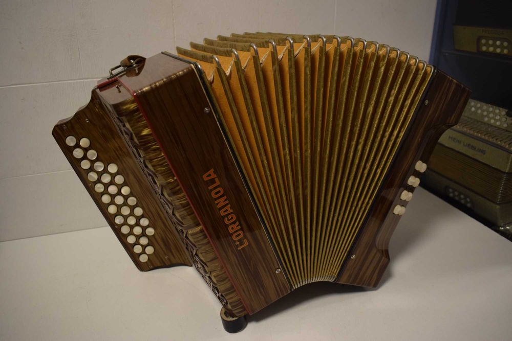 Concertina L. Organola 3 Voz Tonalidade La.  N 76
