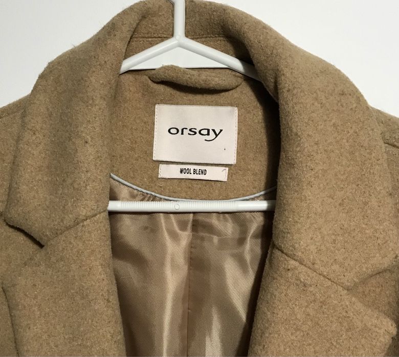 Długi zimowy płaszcz, Orsay!