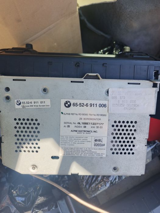 Radio 2din BMW E46 duża navi