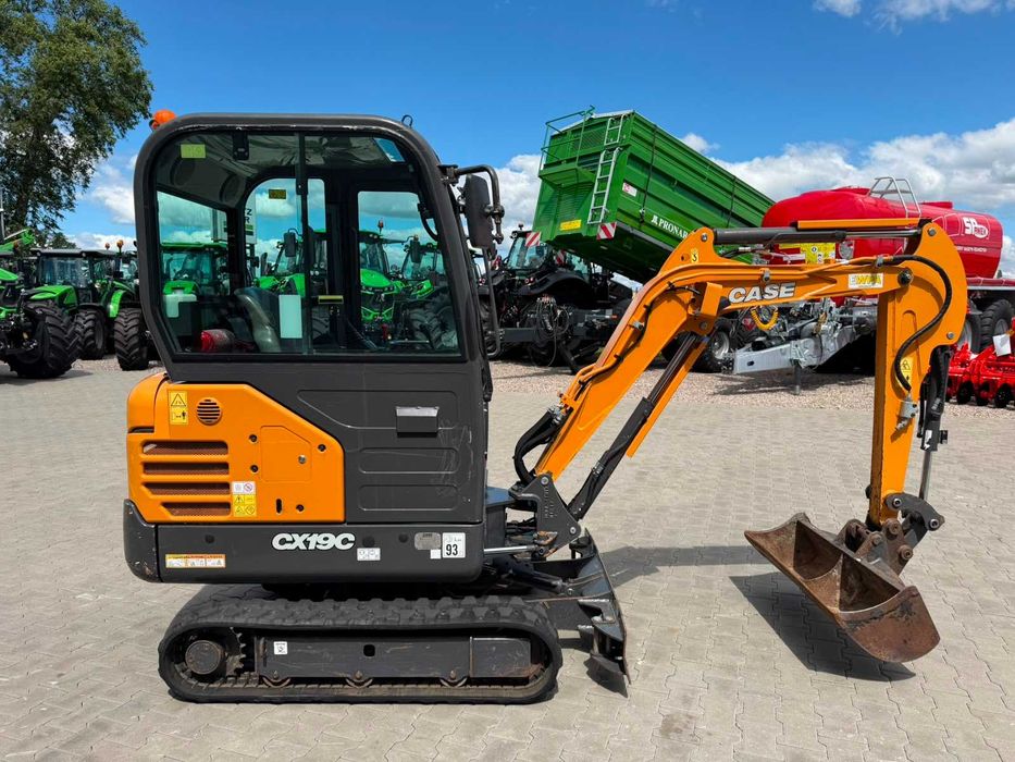 Minikoparka Case CX 19 C rok 2021 stan bdb. jak koparka Volvo, Cat
