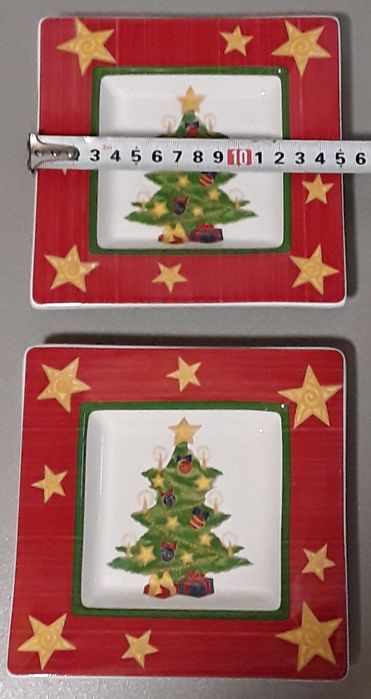 Prato quadrado RB Bernarda Portugal, Christmas Joy