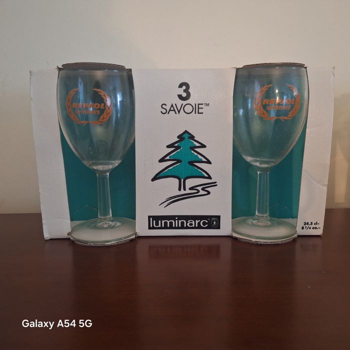 Conjunto 3 Copos Repsol Lumiar - NOVO