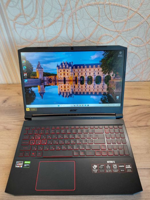 Ігровий Acer Nitro 5 IPS Ryzen 5 4600H GTX 1650 DDR4 16Gb SSD 256Gb