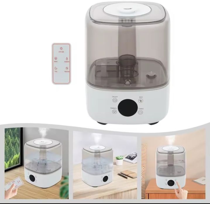 Humidificador de Ar Ultrassónico Inteligente com Comando!