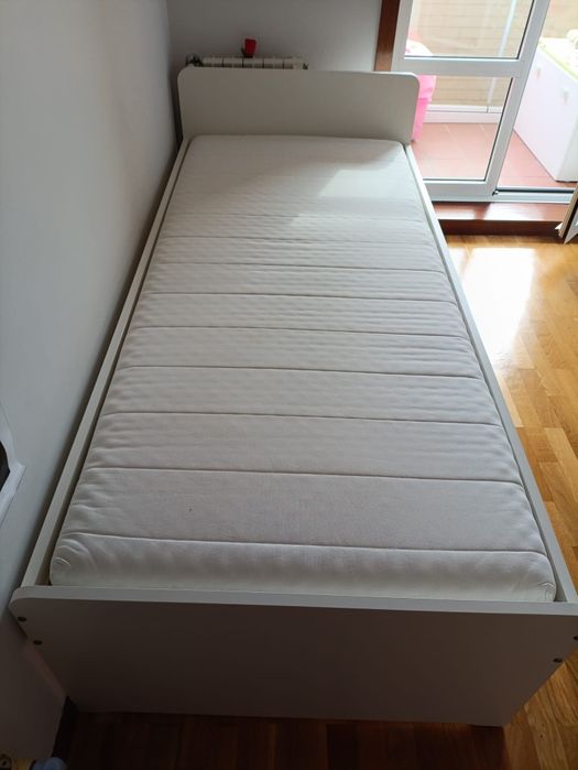 Cama+estrado+colchão 90cmx200cm