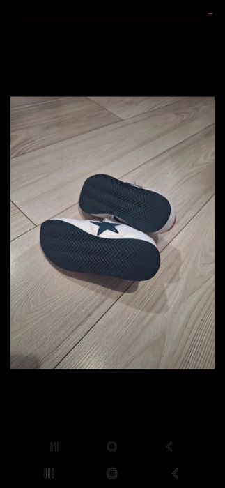 Adidasy 29 dla chłopca buty wiosenne przejsciowe sportowe białe