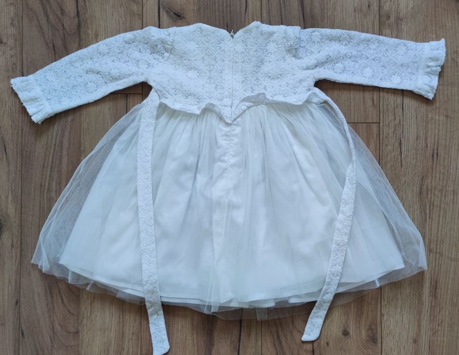 Daga sukienka dla dziewczynki rozmiar 80