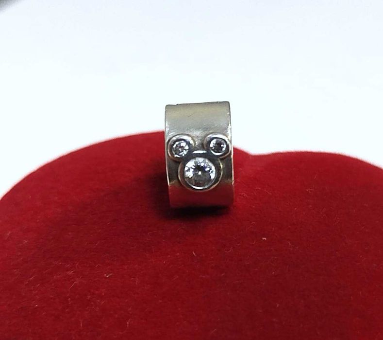 Pandora Klips Myszka Miki i Minnie Disneya Próba 925 Waga 3,34 g