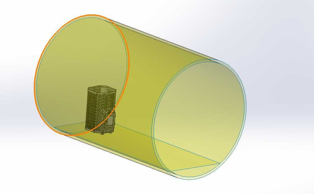 Piec do sauny Diobelek Short