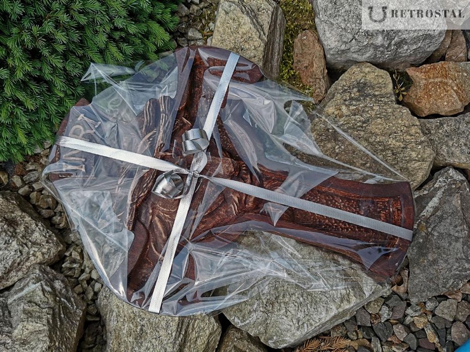 Płaskorzeźba Jezus ukrzyżowany prezent 50 cm