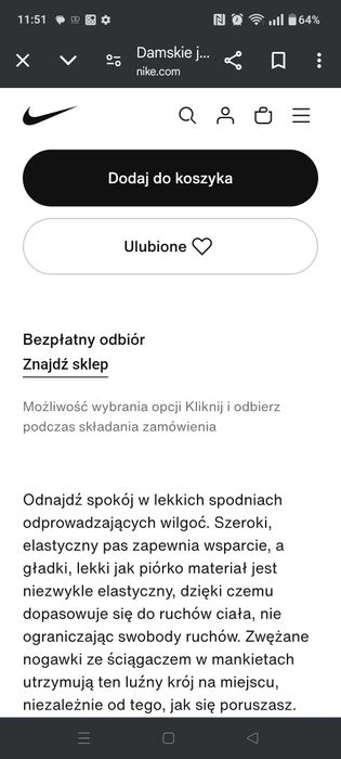 Nike Dry-fit r.L mega wygodne jak druga skóra