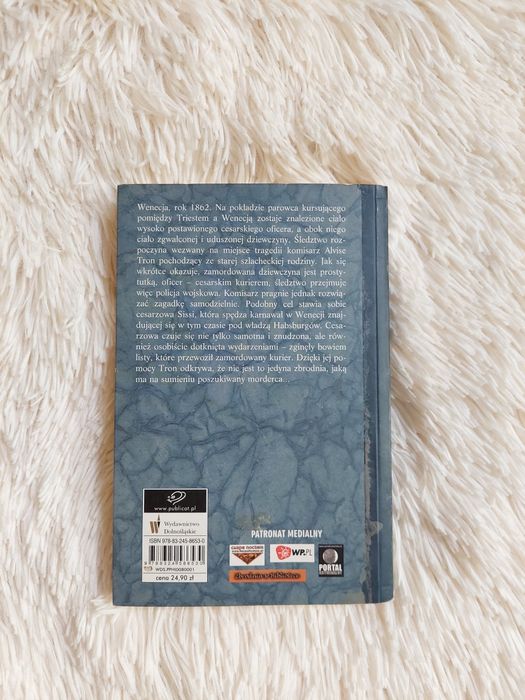 Książka kryminał "Śnieg w Wenecji" Nicolas Remin